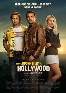 affiche de Once upon a time in Hollywood